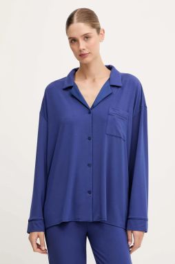 Pyžamová košeľa BOSS BOSS Sheen_Shirt čierna farba, 50545588