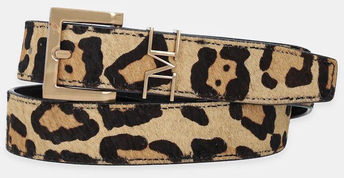 Kožený opasok Marciano by Guess hnedá farba, 5YGZ12 7367A