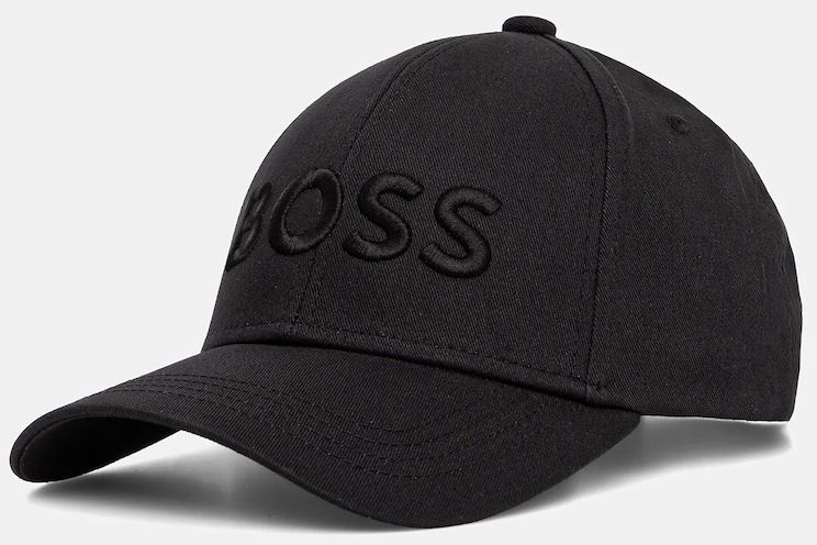 Bavlnená šiltovka BOSS Ari-BOSS-E čierna farba, 50544386