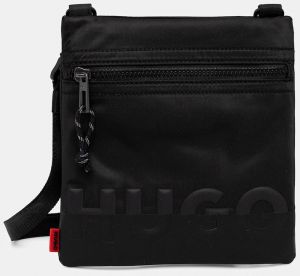 Malá taška HUGO Nosh_Envelope čierna farba, 50547258