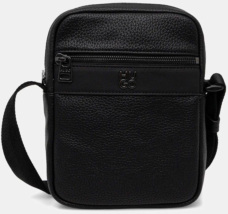 Malá taška HUGO Quantic_NS Zip čierna farba, 50547439