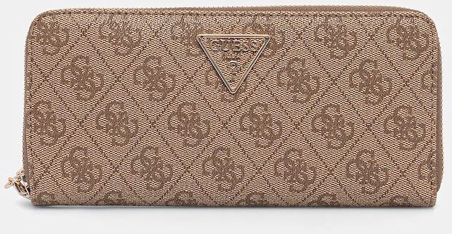 Peňaženka Guess LAUREL dámska, béžová farba, SWSG74 59146