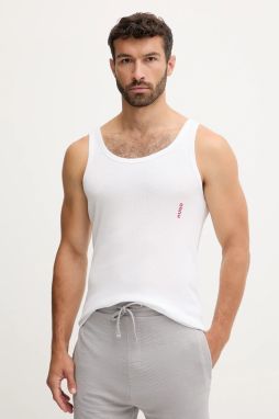Bavlnené tričko HUGO 3-pak TANK TOP TRIPL. PACK biela farba, 50545681