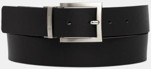 Obojstranný kožený opasok HUGO Marc_Sr35 čierna farba, 50497462