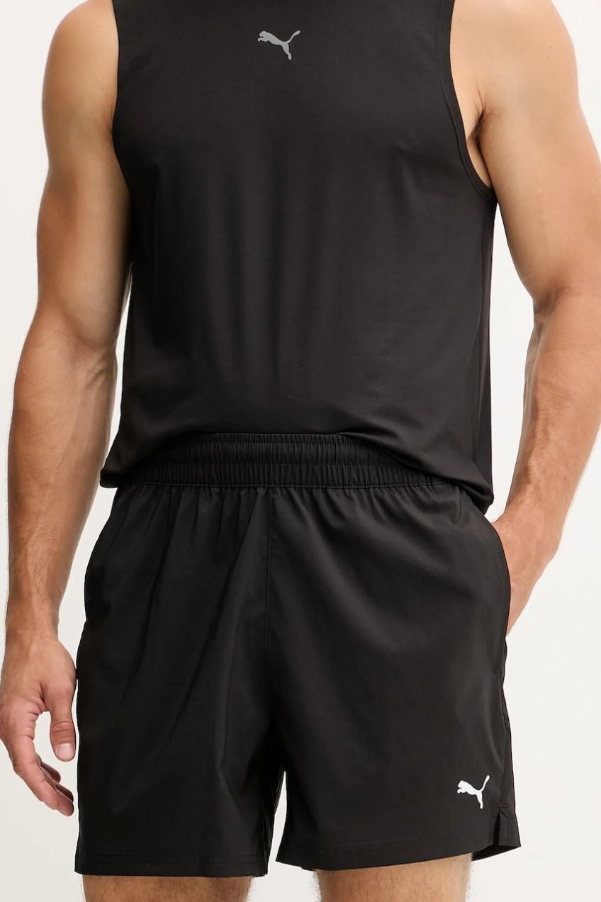 Tréningové šortky Puma Woven čierna farba, 525911