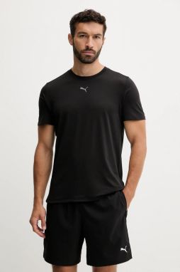 Tréningové tričko Puma Cloudspun čierna farba, jednofarebné, 527593