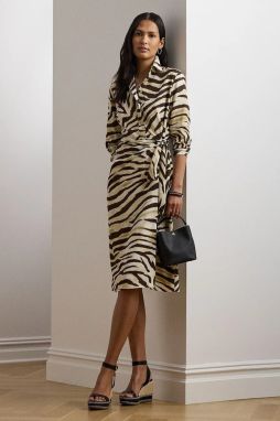 Šaty Lauren Ralph Lauren biela farba, mini, rovný strih, 200970833