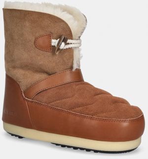 Semišové snehule Moon Boot MB EVX IGLOO hnedá farba, 80D1470070 ML06