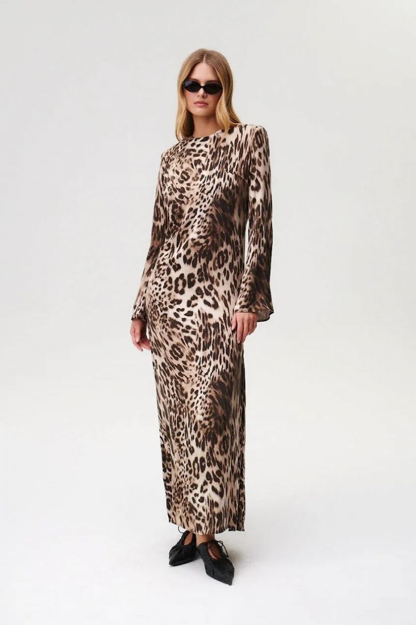 Šaty Undress Code viac farieb, maxi, áčkový strih, 982