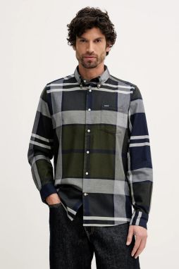 Bavlnená košeľa Barbour DUNOON viac farieb, regular, s golierom button-down, MSH4980