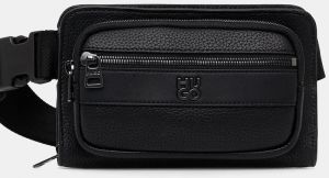 Malá taška HUGO Quantic_Crossover čierna farba, 50552291