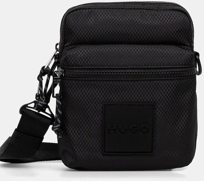 Malá taška HUGO Jhin_NS Zip čierna farba, 50551787