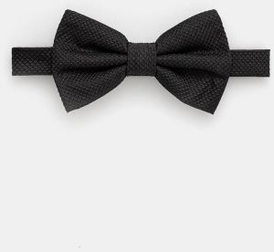 Hodvábny motýlik BOSS H-B.TIE BIGIOTTO 242 čierna farba, 50550862