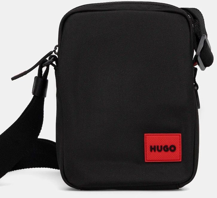 Malá taška HUGO Ethon 3.0_NS zip čierna farba, 50551754