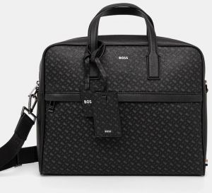 Taška BOSS Zair_MN_S doc case čierna farba, 50552587