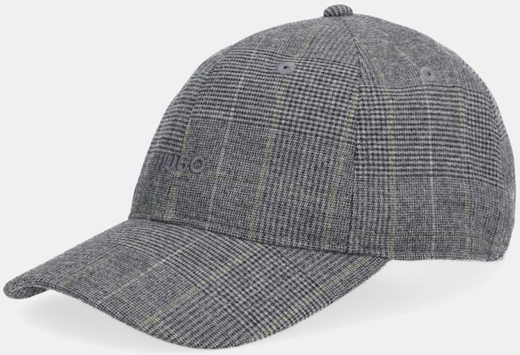 Šiltovka HUGO Mett-Hunting-Crest šedá farba, 50544430