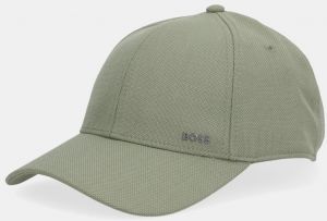 Čiapka s prímesou vlny BOSS Zed-Performance-TW zelená farba, 50544408