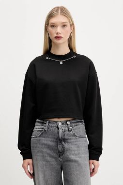 Mikina HUGO Dannecel čierna farba, jednofarebná, 50550153