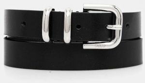 Kožený opasok BOSS Bree-ML_Sz25 čierna farba, 50553372