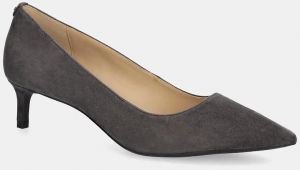 Semišové lodičky MICHAEL Michael Kors Alina hnedá farba, 40R3ALMP1S.251