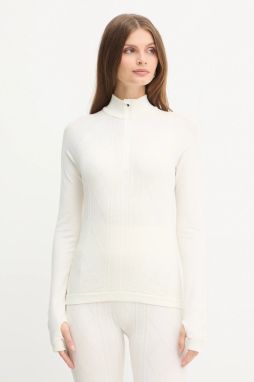 Sveter s prímesou vlny BOSS Eskinno_SKI béžová farba, ľahký, s polorolákom, 50544394