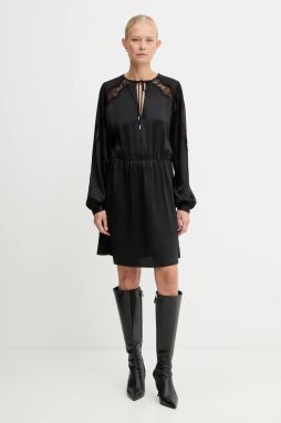 Šaty BOSS Orange C_Dlassys čierna farba, 50548379