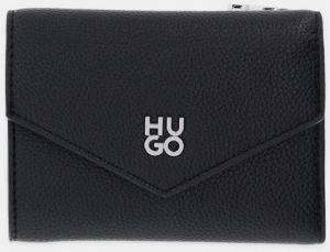 Peňaženka HUGO Chris 2.0 FlapWallet dámska, čierna farba, 50547914