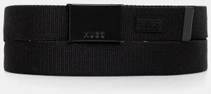 Opasok HUGO Garrat_Patch_Os35 čierna farba, 50554002