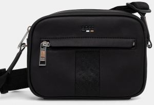Malá taška BOSS Ray_MS_EW_Crossbody čierna farba, 50552625