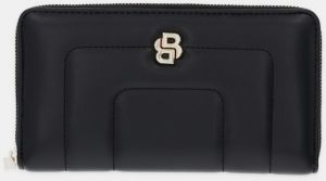 Peňaženka BOSS B_ICON Zip Around dámska, čierna farba, 50529445