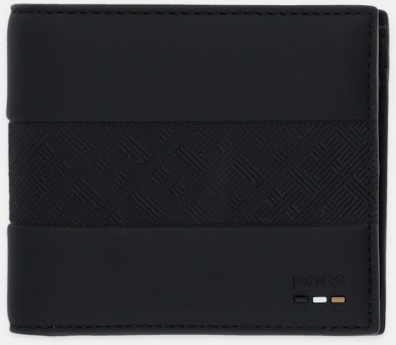 Peňaženka BOSS Ray_MS_4cc_Coin pánska, čierna farba, 50552797