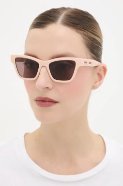 Slnečné okuliare Gucci ružová farba, GG1982S