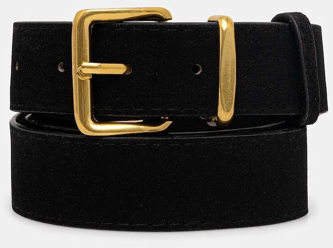 Opasok Answear.LAB čierna farba