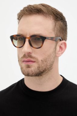 Slnečné okuliare Gucci hnedá farba, GG1934S