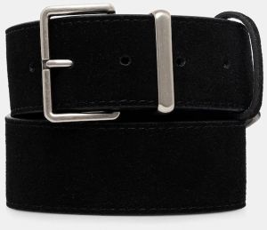 Semišový opasok Answear.LAB čierna farba