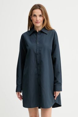 Šaty G-Star Oversized woven tmavomodrá farba, mini, oversize, D26979-E084