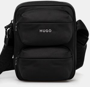 Malá taška HUGO Godric_NS Zip čierna farba, 50552324