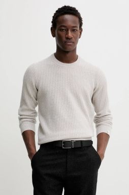 Kašmírový sveter Rag & Bone šedá farba, RH3825F6MCA