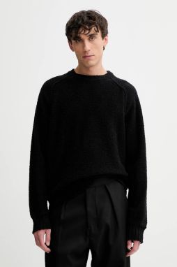 Sveter HUGO San Christopher čierna farba, 50547007