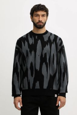 Sveter Calvin Klein Jeans čierna farba, LV04RD310G