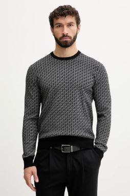 Sveter Michael Kors čierna farba, ľahký, CR3606K2LY