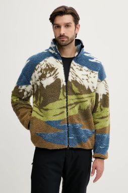 Mikina Picture Hafdals zelená farba, vzorovaná, MSW0497