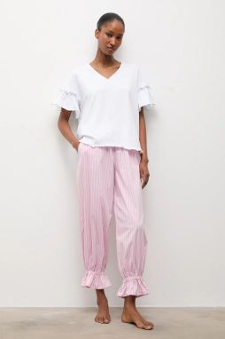 Pyžamo Answear.LAB dámske, ružová farba