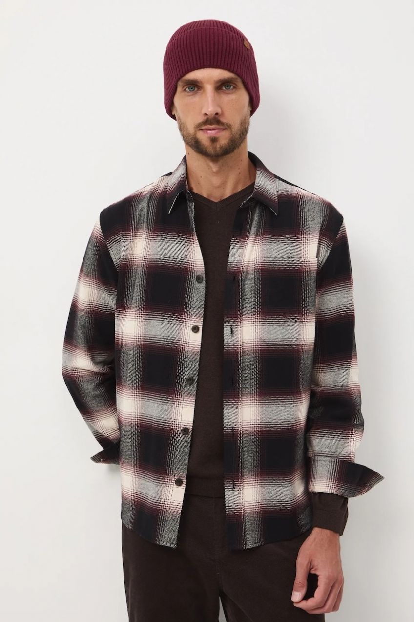 Bavlnená košeľa Medicine hnedá farba