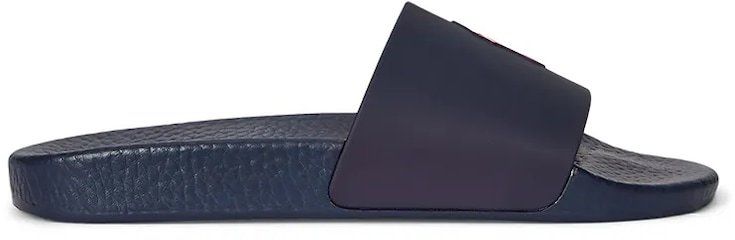 Šľapky Polo Ralph Lauren Polo Slide tmavomodrá farba, 804973925004