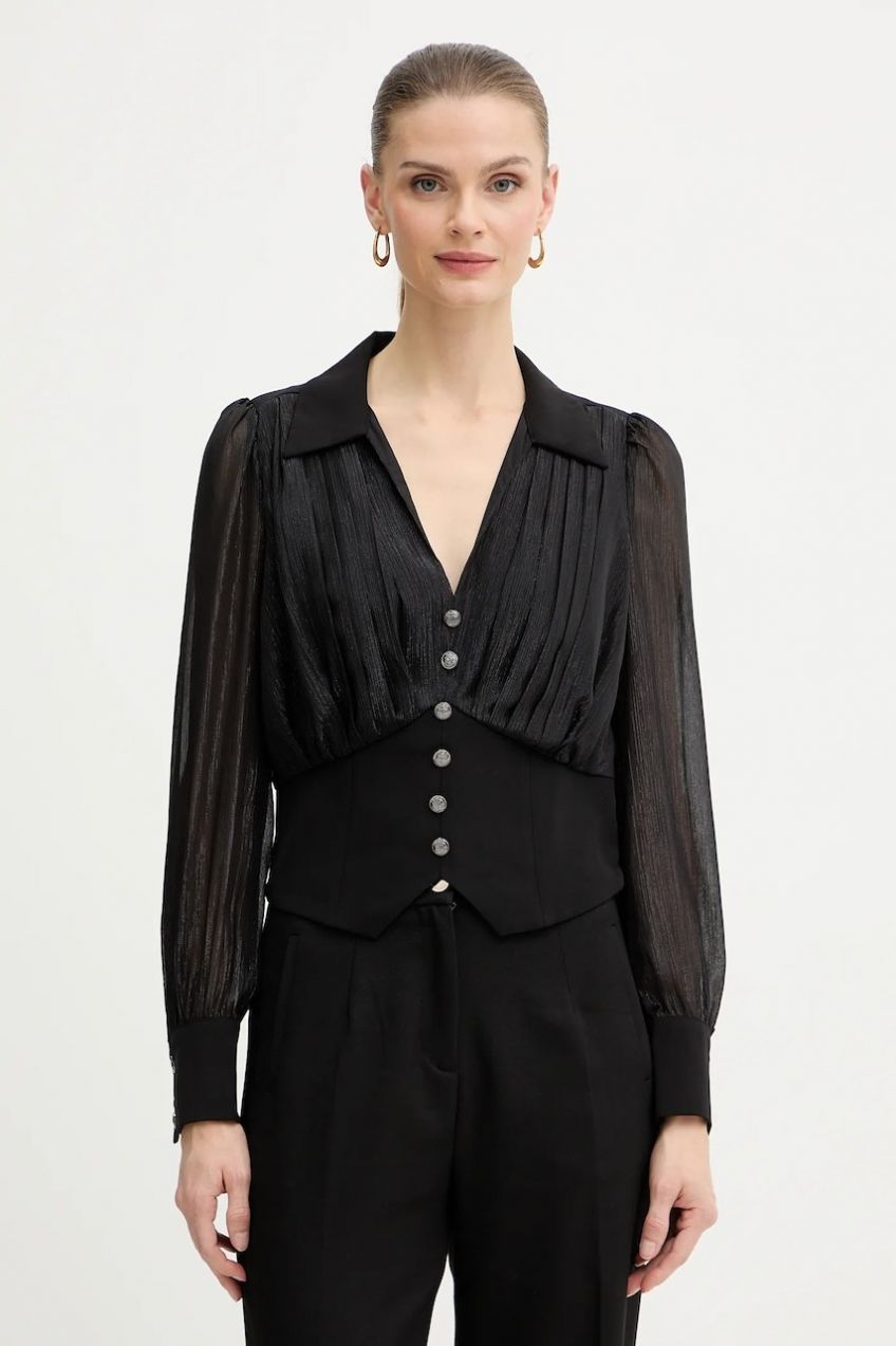 Blúzka Morgan čierna farba, OPLAM