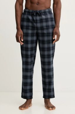 Bavlnené pyžamové nohavice Lindbergh tmavomodrá farba, vzorované, 30.997527