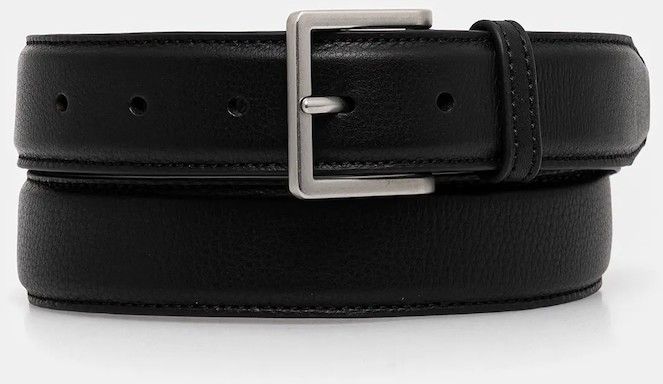 Kožený opasok Marc O'Polo čierna farba, 5000009115