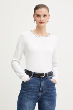 Sveter Morgan biela farba, ľahký, MBUI