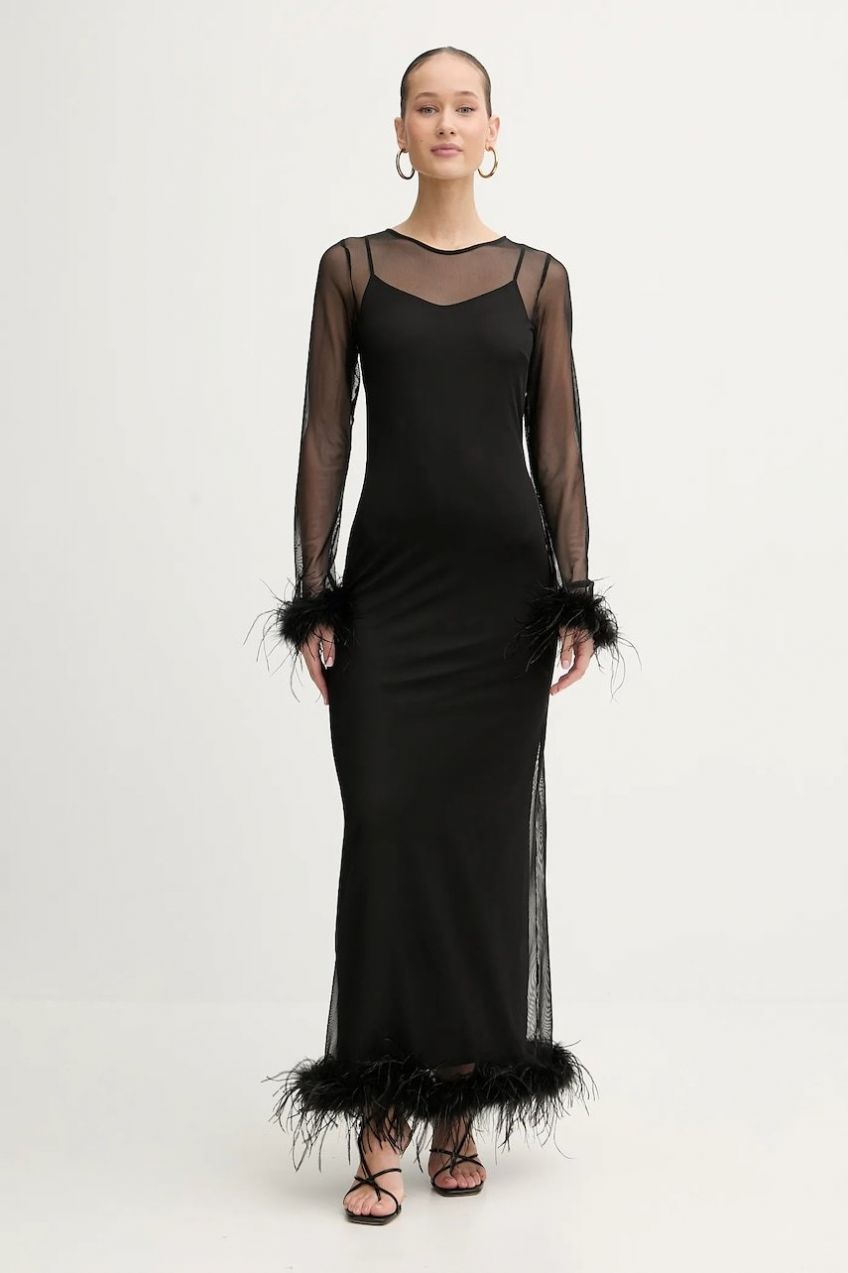 Šaty Never Fully Dressed čierna farba, NFDDR3070